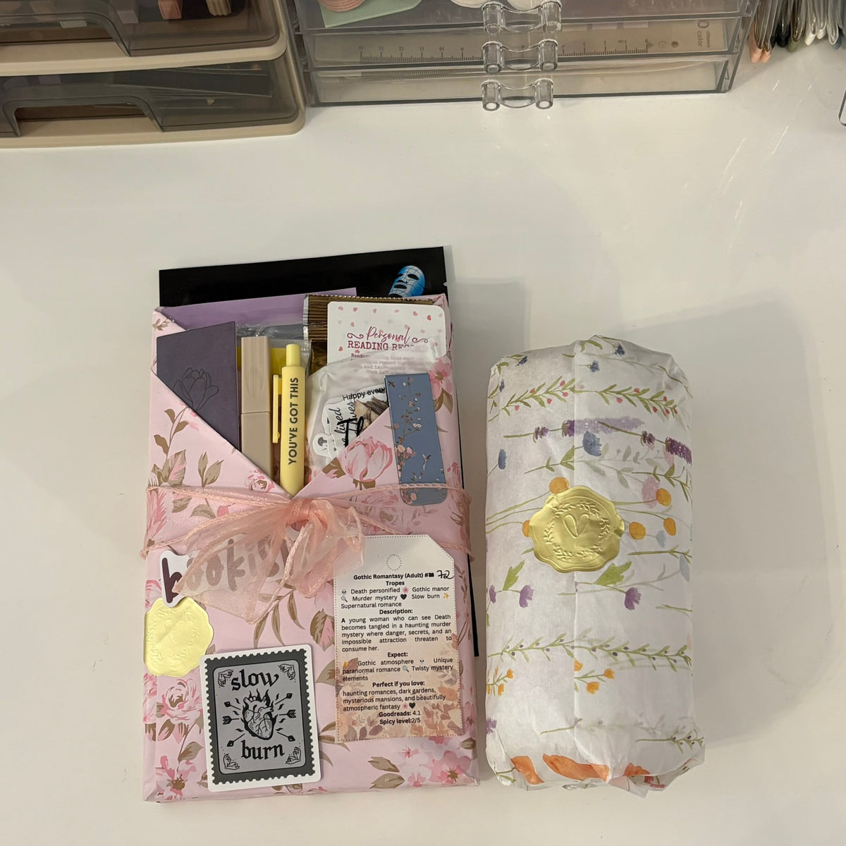 Blind Date with a Book | Deluxe Mystery Book Box | Hand-Picked Romance, Fantasy & Dark Romance, Mystery Book