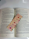 Holographic Bookmark | Be Mine, Hearts, Coquette Cherries & Bows Bookmark | Bookish Gift | Gift For Book Lover | Gift For Readers