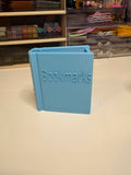 Bookmark Holder Book Storage | Bookish Organizer | Desk Bookmark Stand | Cozy Book Lover Decor