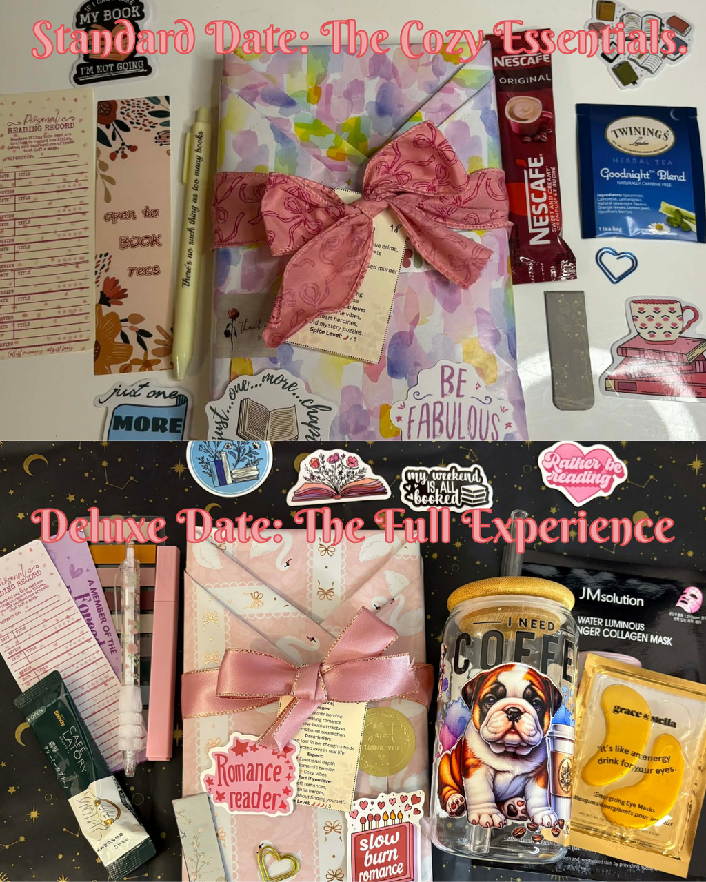 Blind Date with a Book | Deluxe Mystery Book Box | Hand-Picked Romance, Fantasy & Dark Romance, Mystery Book
