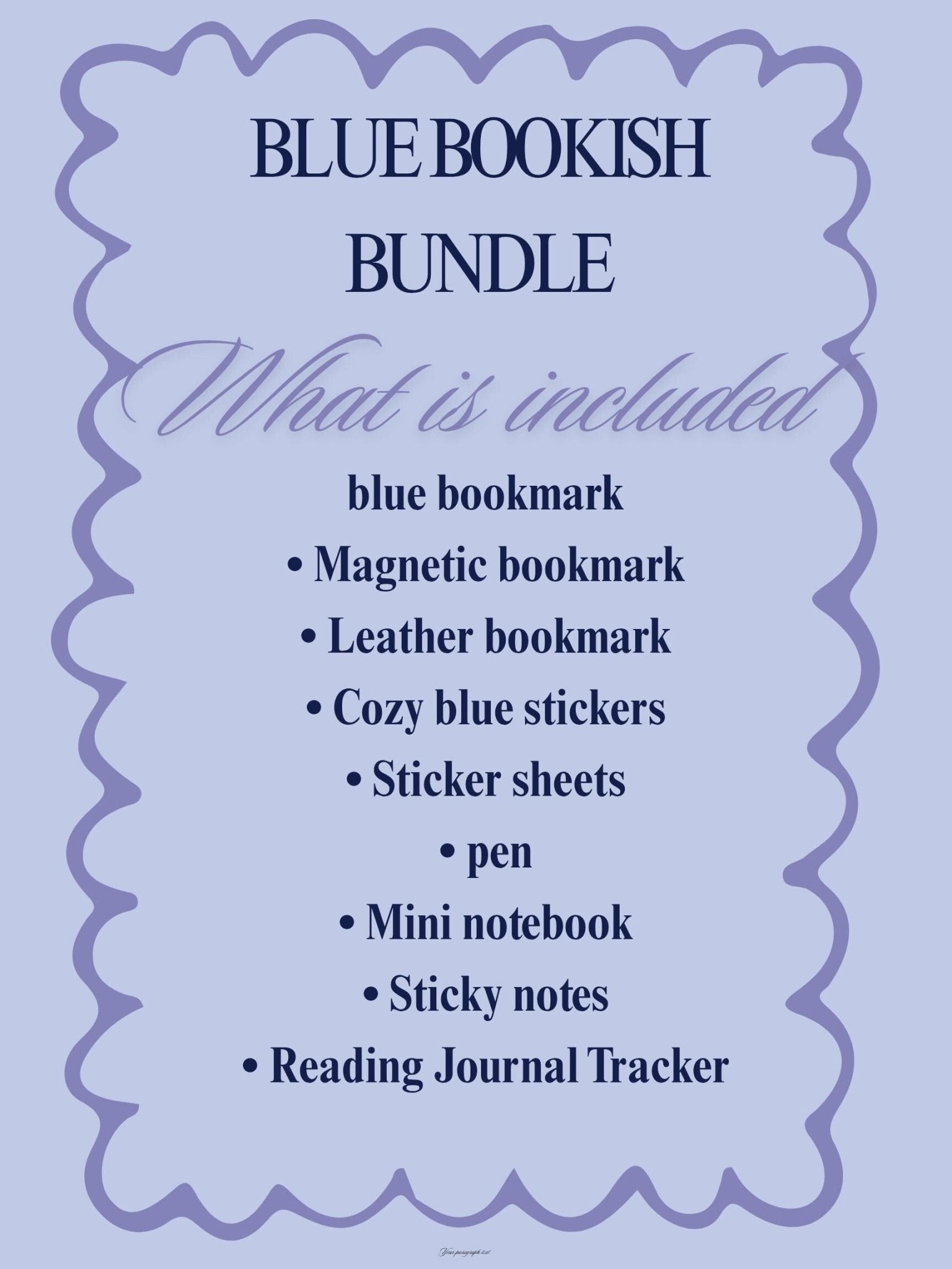 Blue Bookish bundle • Book Lover Gift Set • Reading Accessories Box• Mystery bundle - Books and Brew Canada