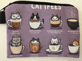 Bookish Canvas Coin Purse – Cute Reader Pouch - Books and Brew Canada