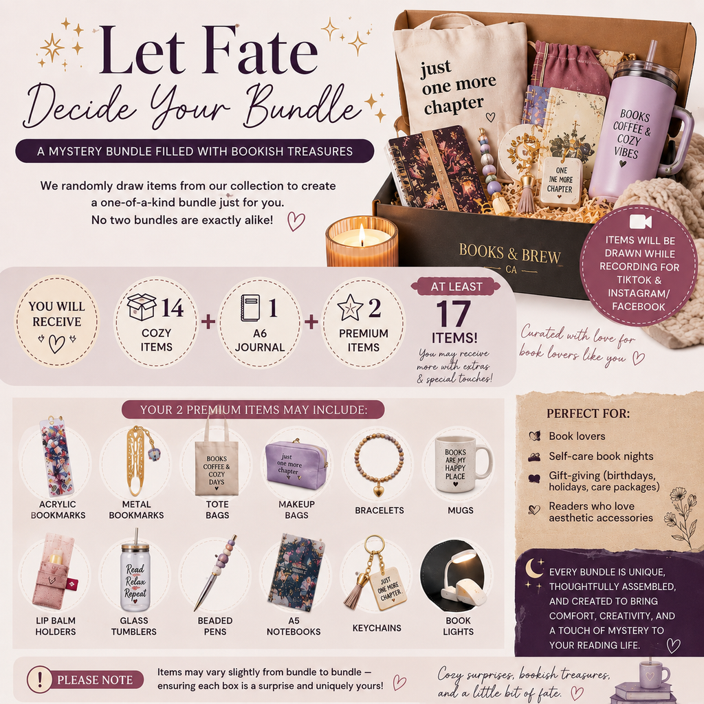 Let Fate Decide Your Bundle, Mystery Bookish Box