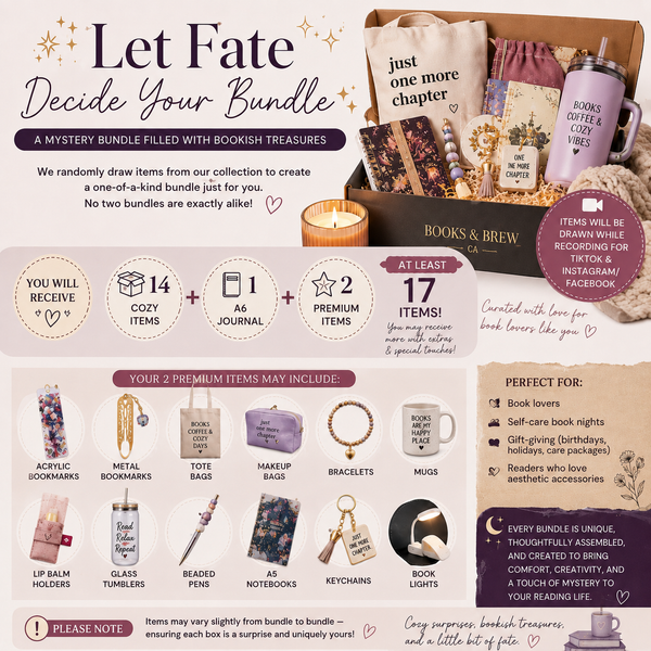 Let Fate Decide Your Bundle, Mystery Bookish Box