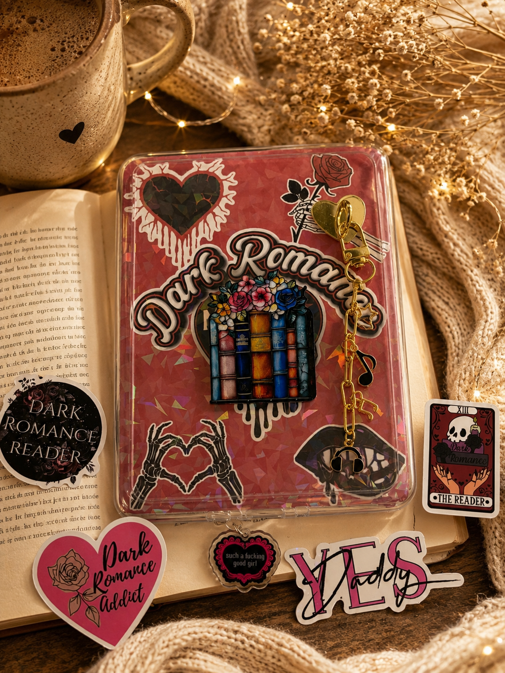 Mystery Bookish Kindle Bundle, Kobo Accessories Pack for Book Lovers, Kindle Decor, Book lover gift set