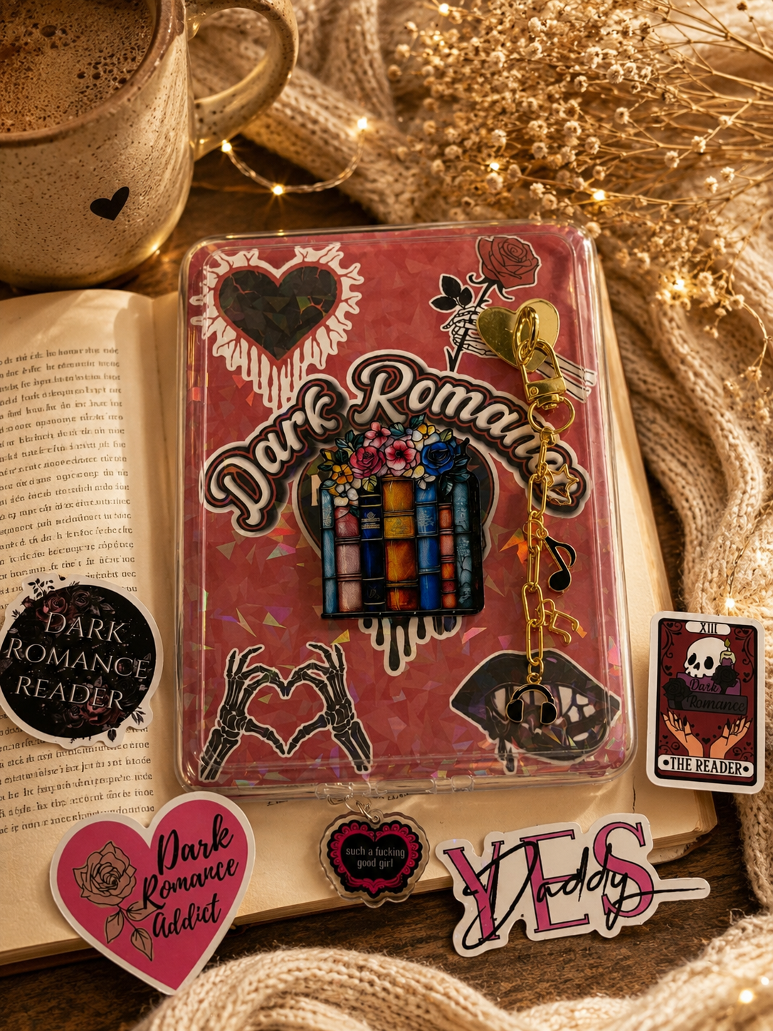 Mystery Bookish Kindle Bundle, Kobo Accessories Pack for Book Lovers, Kindle Decor, Book lover gift set
