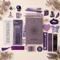 Purple Bookish Bundle — Cozy Stationery Gift Box