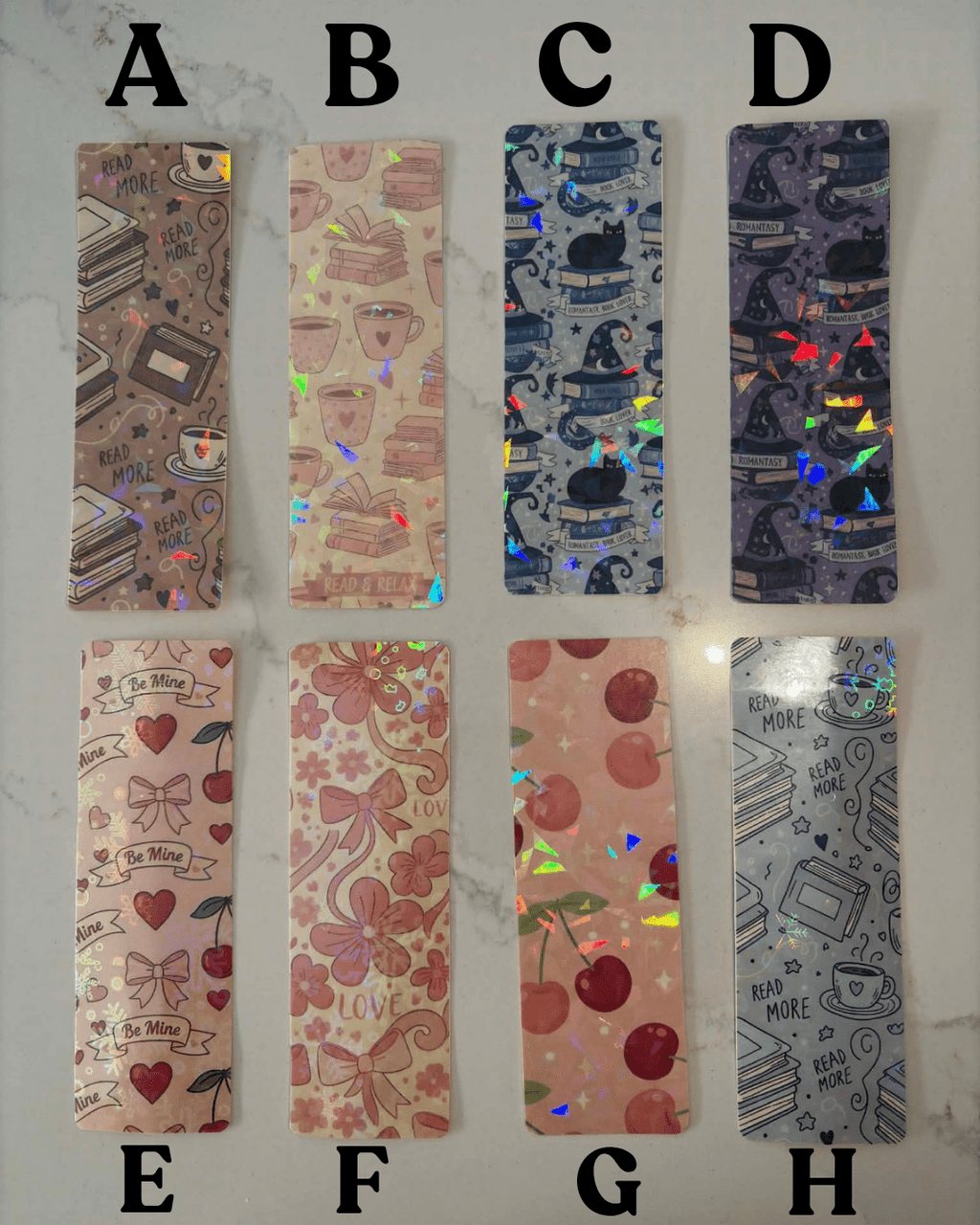 Pick & Choose Bookmarks | Handmade Bookish Aesthetic Bookmark | 1 for $4 or 3 for $9 - Books and Brew Canada