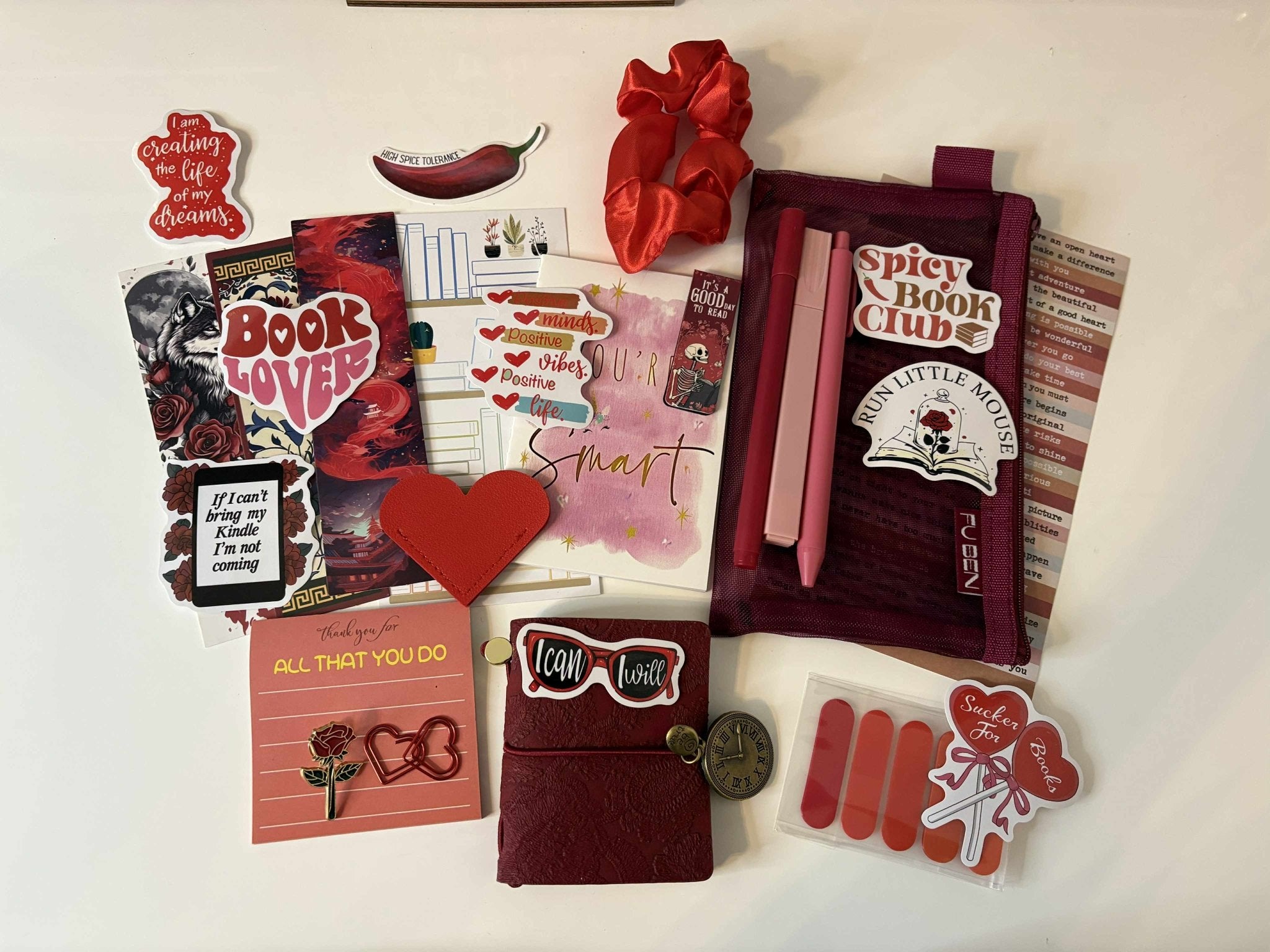 Red Bookish Bundle — A Cozy Mystery Box for Book Lovers - Books and Brew Canada