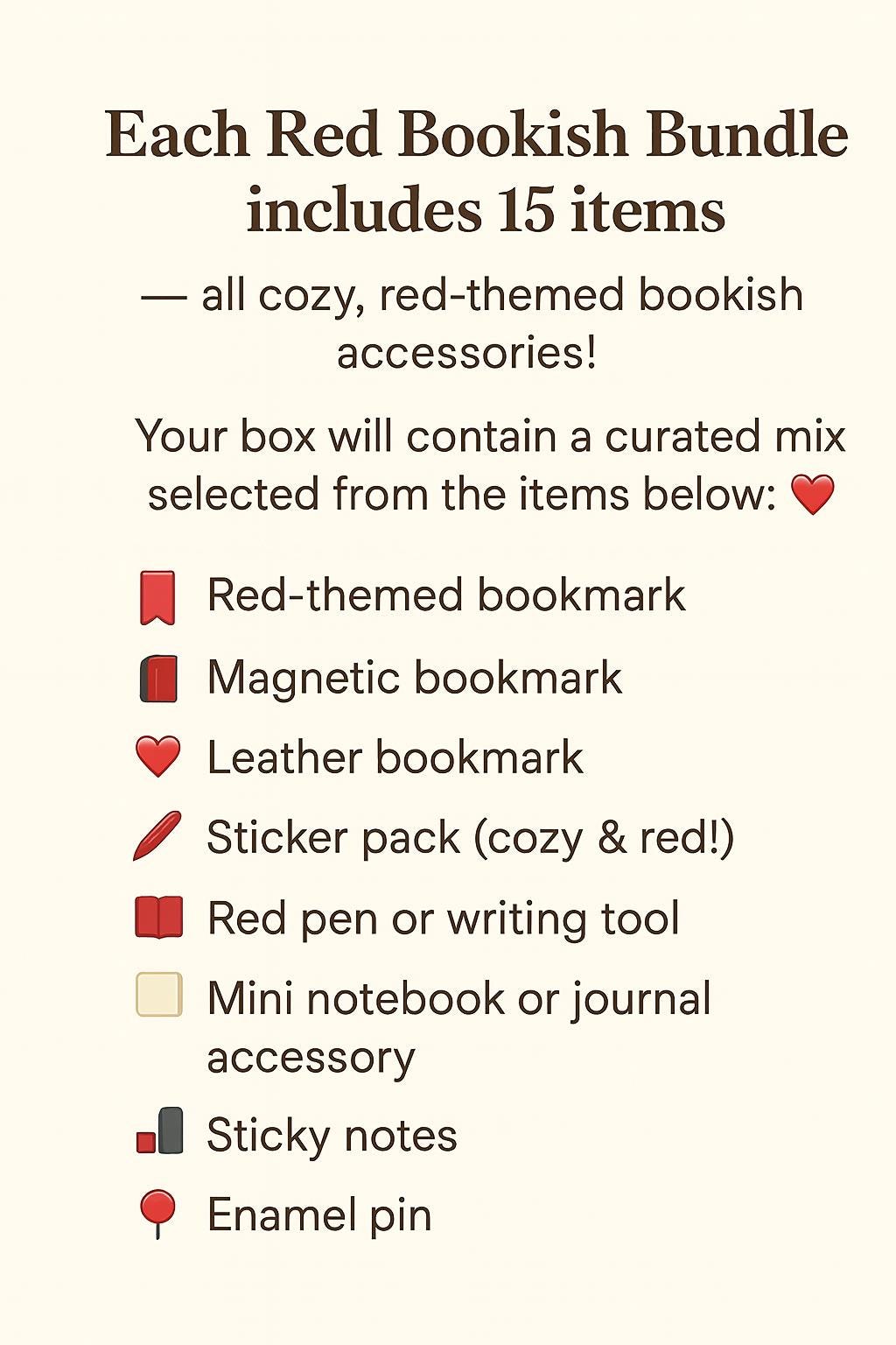 Red Bookish Bundle — A Cozy Mystery Box for Book Lovers - Books and Brew Canada